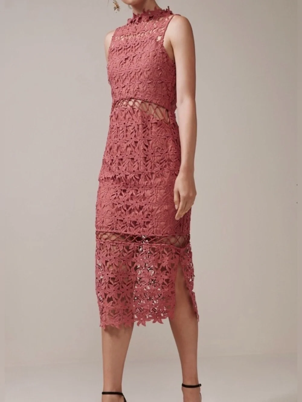 Keepsake Stay Close Midi Dress